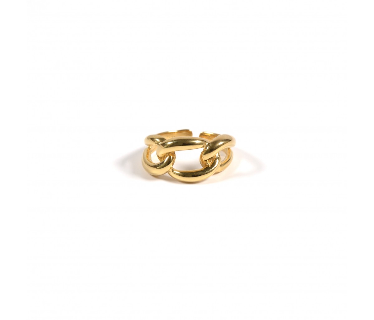 gold chain ring