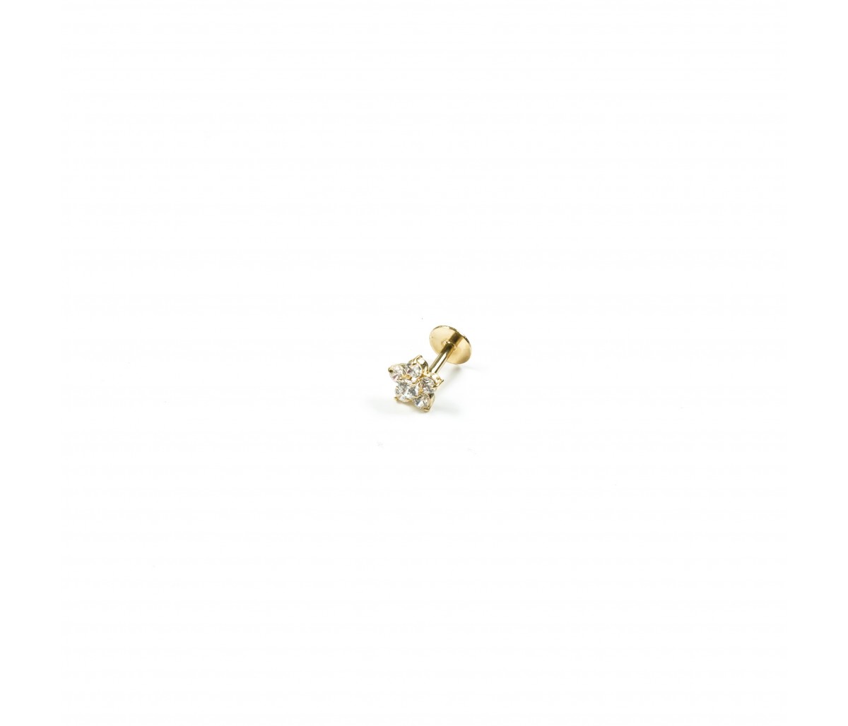 Lilly 18k gold piercing