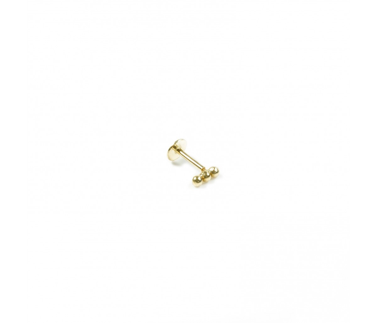 Liny 18k gold piercing