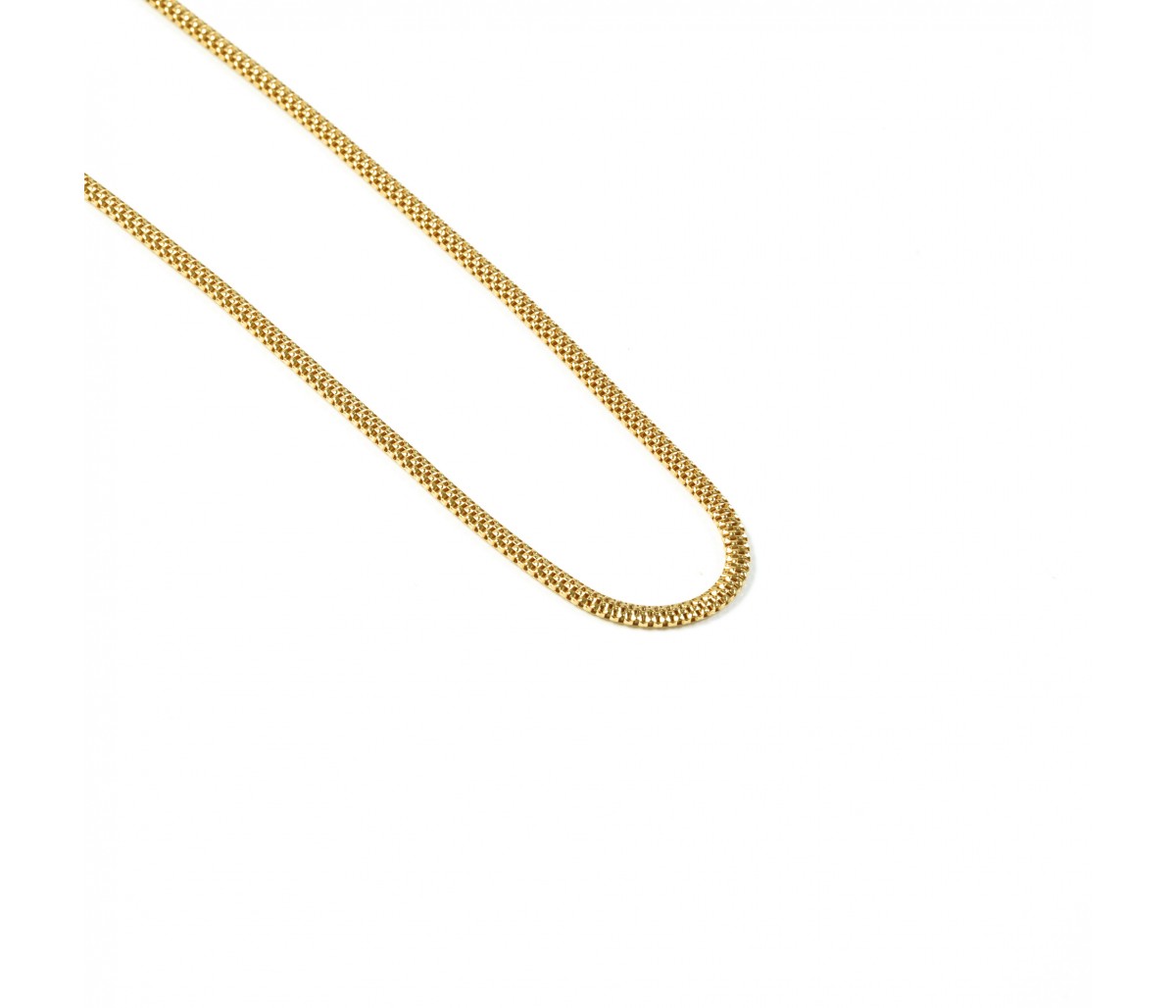 Gold plated snake chain