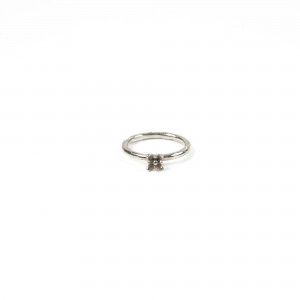 925 silver lotus flower ring