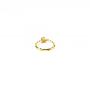 Handmade jewelry, gold ring