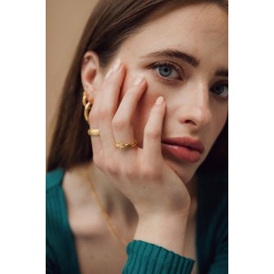 24k Gold plated ring