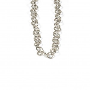 Handmade necklace silver