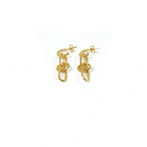removable earrings gold