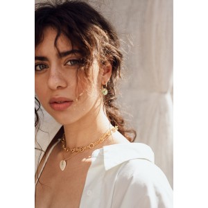 Colored earrings