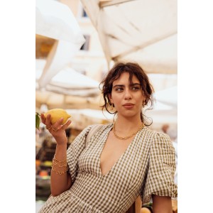 Gold earrings for women