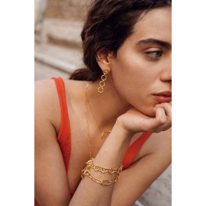 Fake Piercing in gold